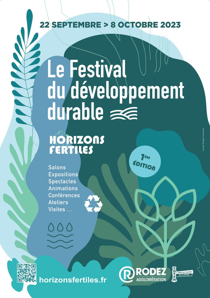 Affiche du Festival du développement durable Horizons fertiles