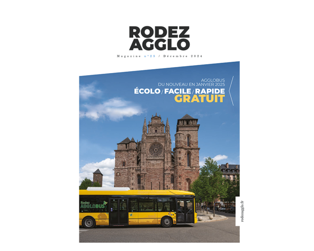 Couverture du magazine de Rodez agglo n°25