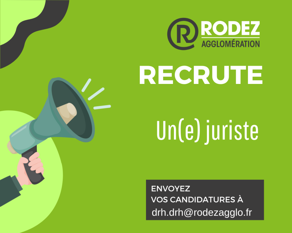 Rodez agglo recrute un(e) juriste