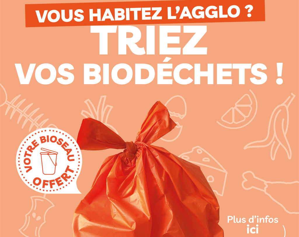 Visuel pour trier les biodéchets