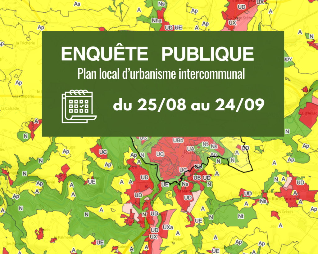 image pour illustrer l'enquête publique organisée sur le projet de révision n°6 du PLUi