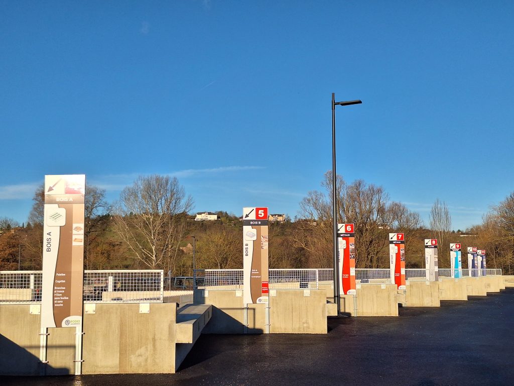 Nouvelle déchèterie des Moutiers à Rodez