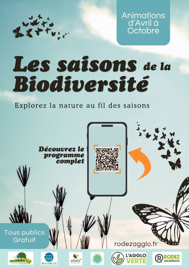 Affiche des saisons de la biodiversité