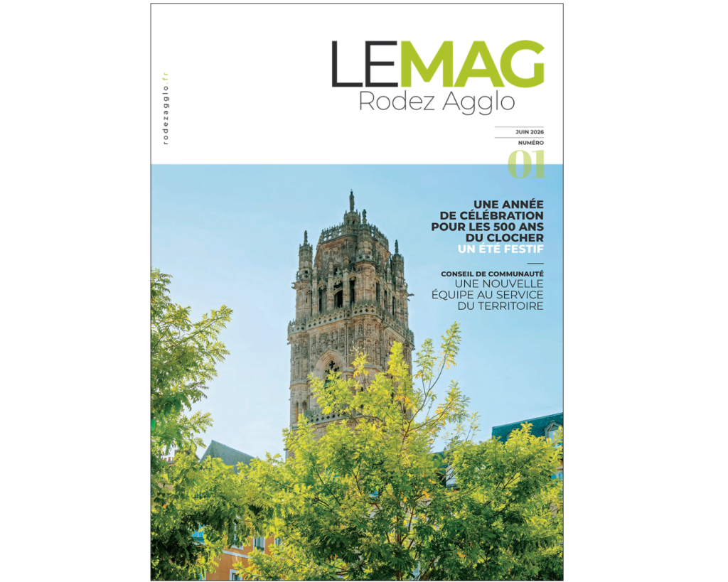 couverture du Mag Rodez agglo de juin 2026