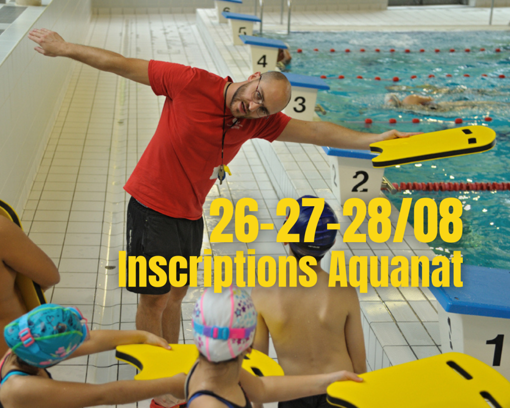 Inscriptions cours de natation