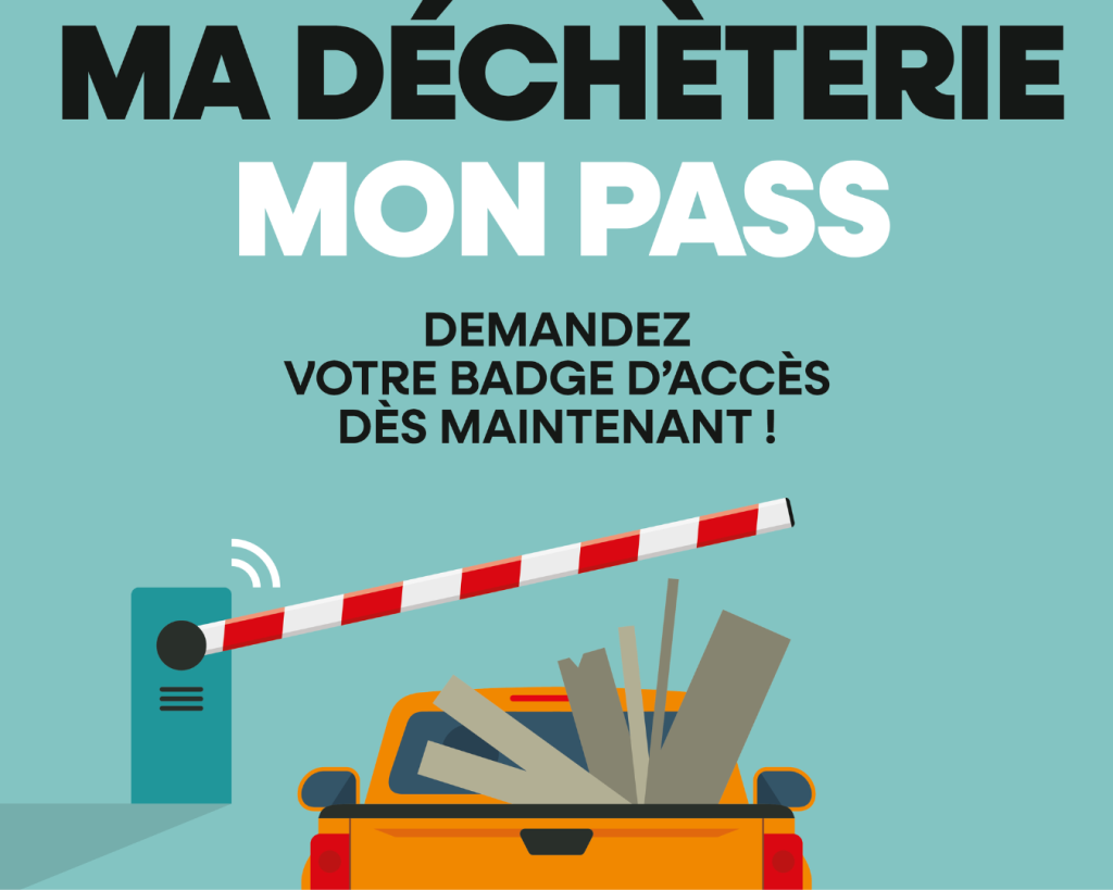 visuel Ma déchèterie, mon pass