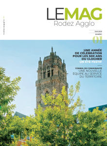 couverture Le Mag Rodez agglo 01