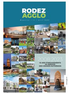 couv magazine Rodez agglo n°20 - avril 2023