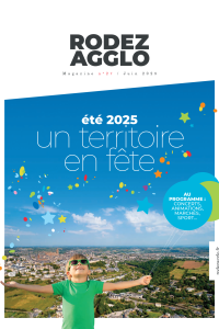 La couverture du magazine n°27 de Rodez agglo
