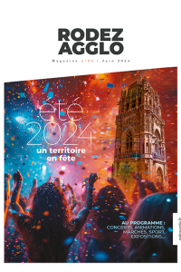 La couverture du mag 24 de Rodez agglo