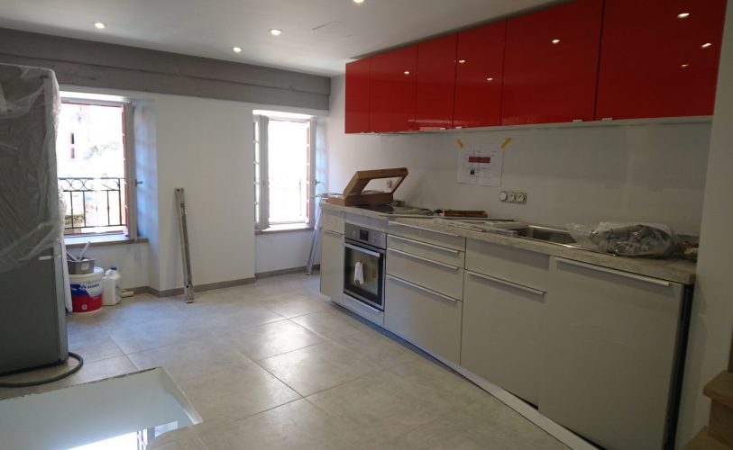 Logement en cours de rénovation